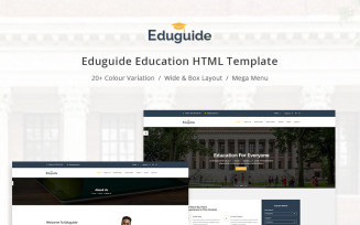 Eduguide - Education Website Template