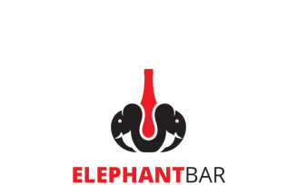 Elephant Bar Logo Template