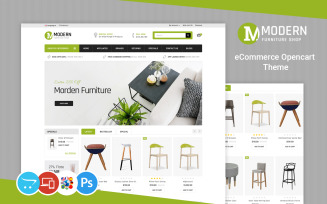 Modern - Furniture Store Multipurpose OpenCart Template
