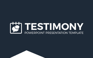 Testimony Presentation PowerPoint template