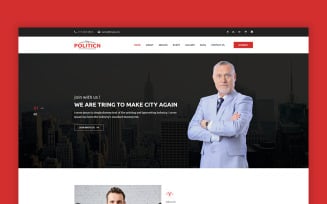 The-Politicn - Political Website Template