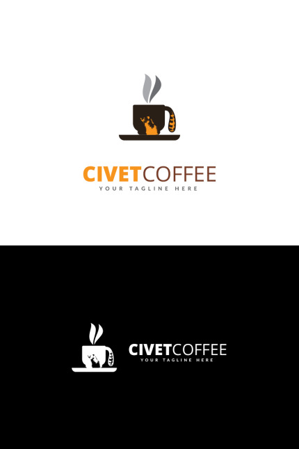 Template #69102 Coffee Bar Webdesign Template - Logo template Preview