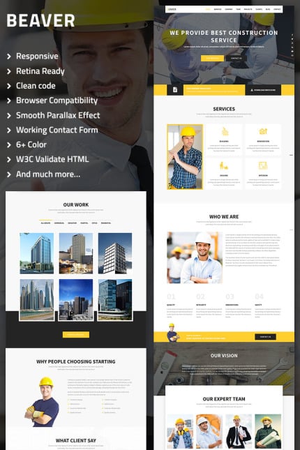 Template #69125 Business Bootstrap Webdesign Template - Logo template Preview