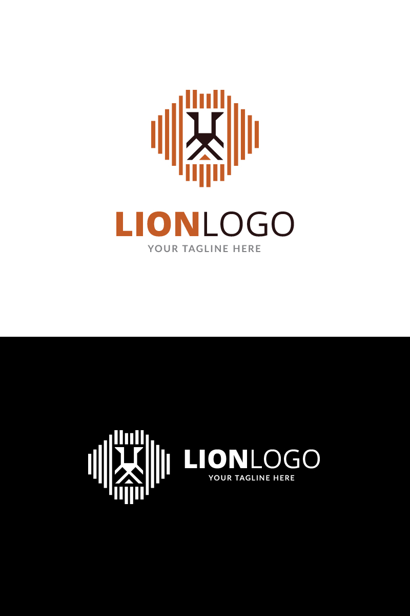 Lion logo.