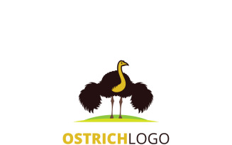 Ostrich Logo Template