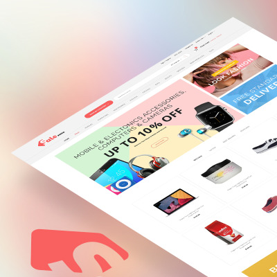 PrestaShop Theme namens "SaleZone - Great Store means Great Choice" #69100