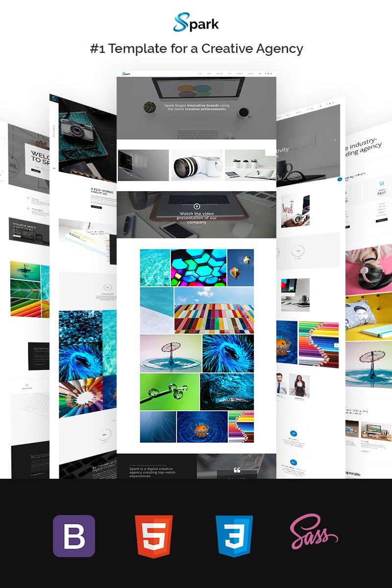 Creative Multipage HTML Template