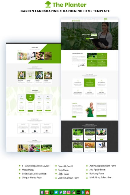 Kit Graphique #69226 Agriculture Corporate Web Design - Logo template Preview