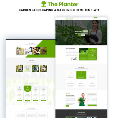 The Planter Website Template