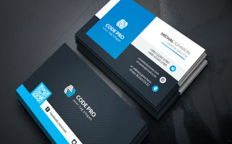 Cafe Link Business Card - Corporate Identity Template