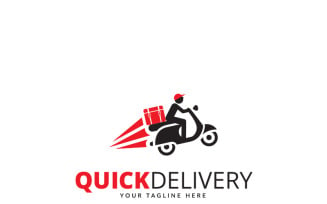 Quick Delivery Logo Logo Template
