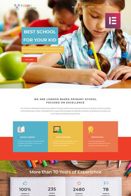 Template #69305 Primary Junior Webdesign Template - Logo template Preview