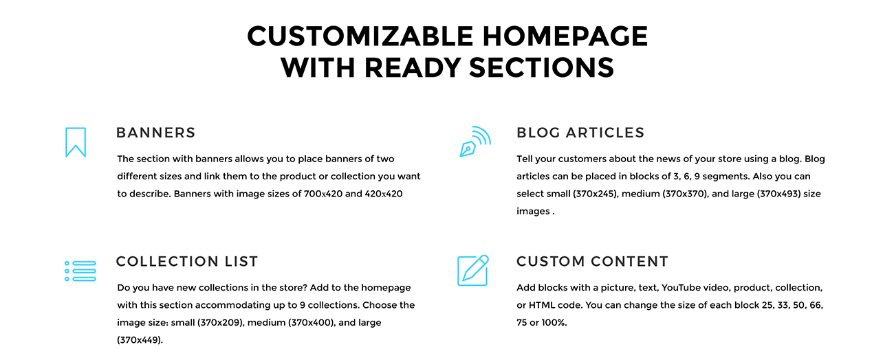 магазин купальников shopify тема