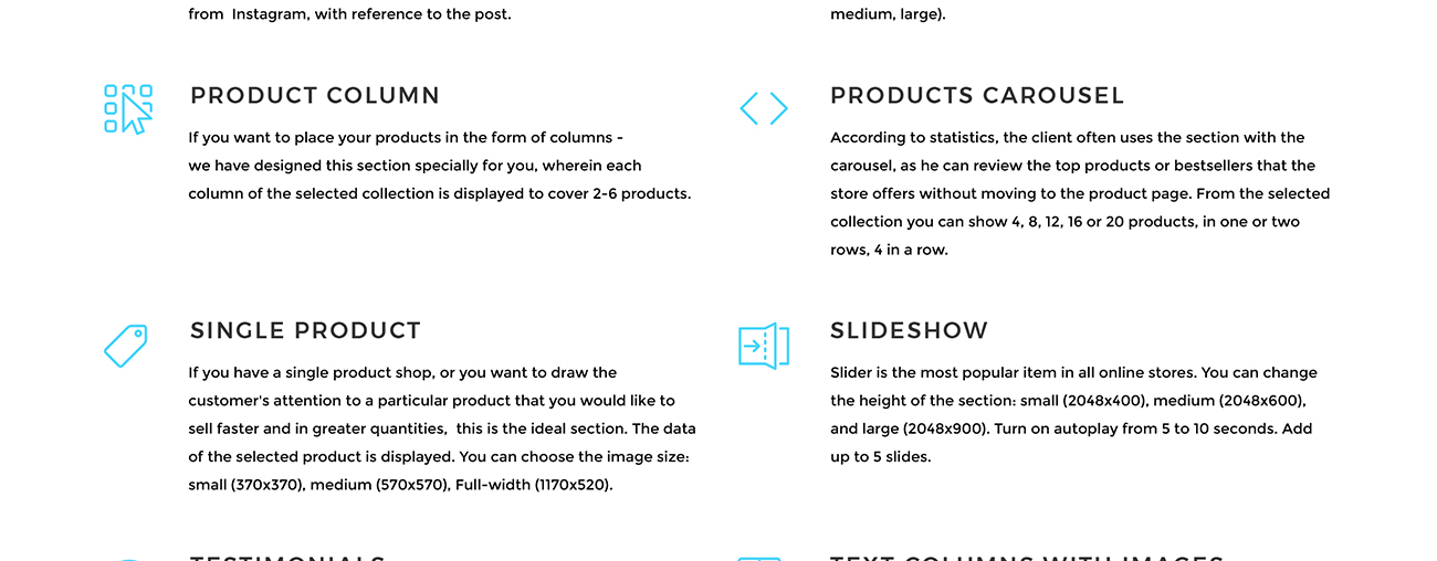 магазин купальников shopify тема