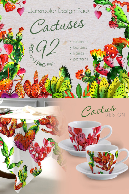 Template #69327 Illustration Cactus Webdesign Template - Logo template Preview