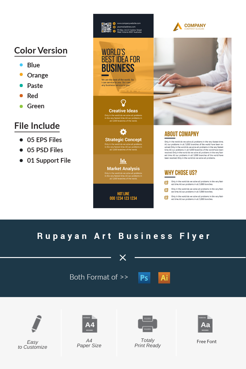 Rupayan Business Flyer - Corporate Identity Template