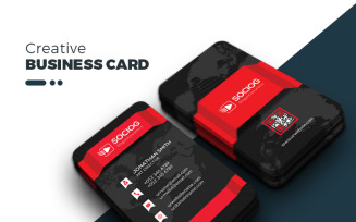 Clean Modern Creative Business Card - Corporate Identity Template