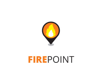 Fire Point Logo Template