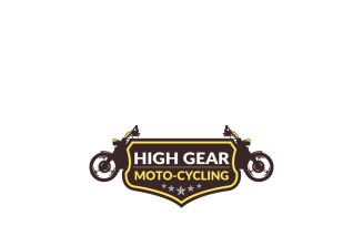 High Gear Logo Template