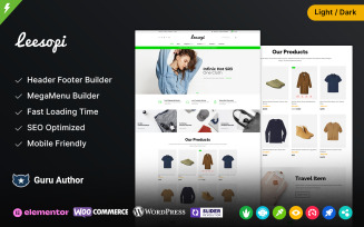 Leesopi - Fashion Multipurpose Elementor WooCommerce Theme