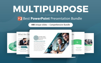 Multipurpose Bundle 2 in 1 PowerPoint template