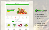 FreshVeg - Vegetable Shop Bootstrap opencart шаблон Маленький скриншот OpenCart шаблон "FreshVeg - Vegetable Shop"