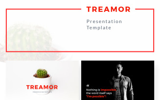 Treamor Pitchdeck PowerPoint template
