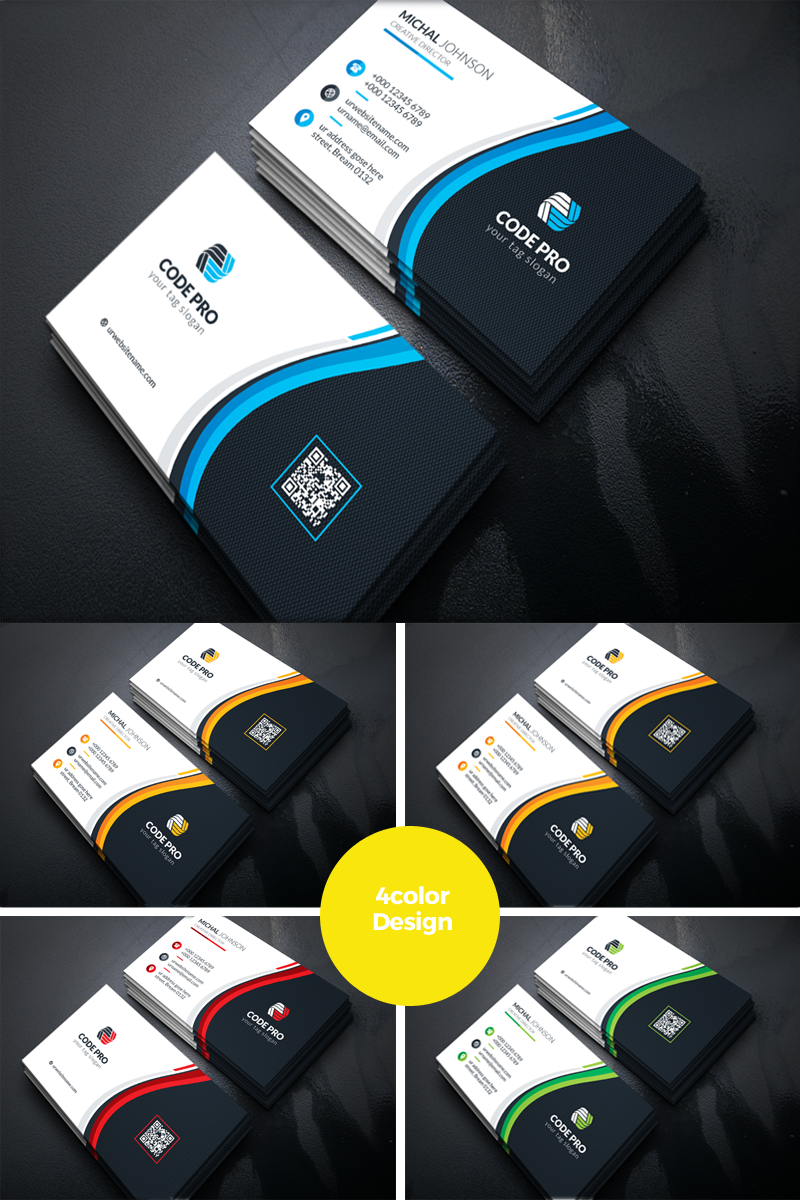 Plumbing Creative Business Card - Corporate Identity Template