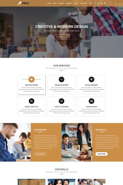 Template #69410 Business Clean Webdesign Template - Logo template Preview