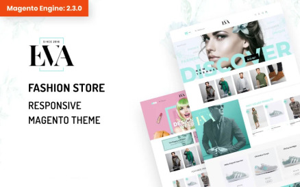 EVA - AMP Fashion Store Magento Theme