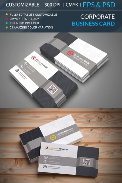 Template #69479 Card Creative Webdesign Template - Logo template Preview