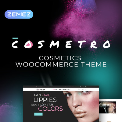 Cosmetro - Cosmetics Store WooCommerce Theme Cosmetro - Cosmetics Store WooCommerce Theme