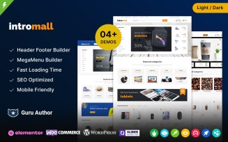 Intromall - Mega Store Multipurpose Elementor WooCommerce Theme