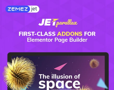 JetParallax - Addon for Elementor Page Builder WordPress Plugin