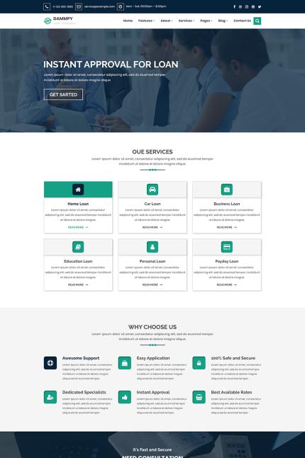 Template #69515 Advisory Business Webdesign Template - Logo template Preview