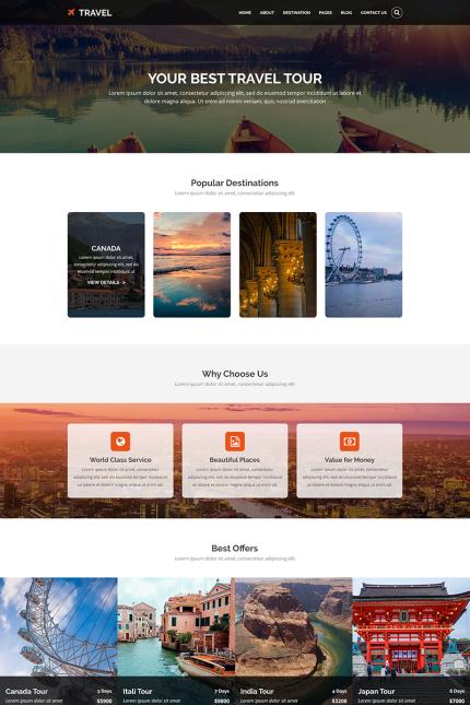 Template #69530 Holiday Hotels Webdesign Template - Logo template Preview
