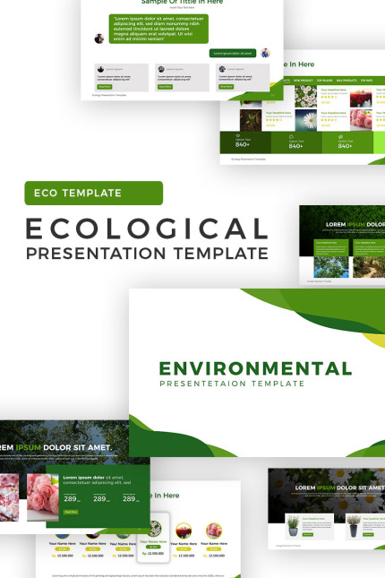 Template #69531 Presentation Nature Webdesign Template - Logo template Preview