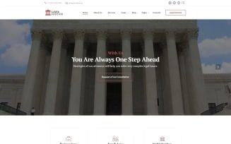 Law & Justice - Lawyer Multipage HTML5 Website Template