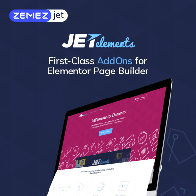 Плагин WordPress "JetElements - Addon for Elementor Page Builder" #69508
