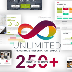 unlimited business project cool ppt theme