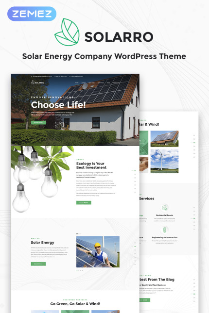 Template #69626 Energy Power Webdesign Template - Logo template Preview