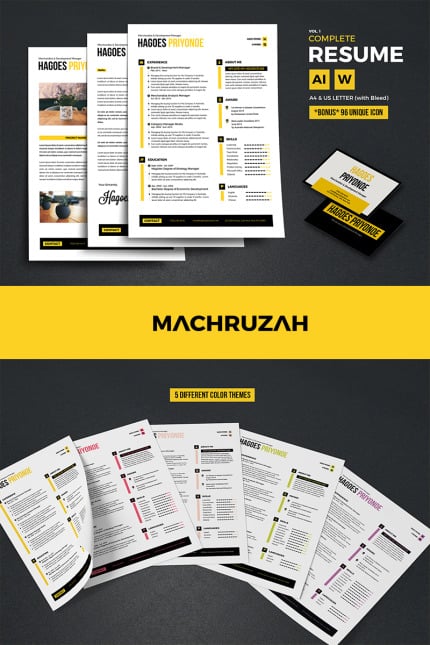 Template #69627 Template Cv Webdesign Template - Logo template Preview