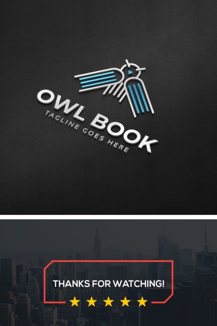 Template #69631 Bird Book Webdesign Template - Logo template Preview
