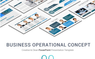 Business Operational Concept PowerPoint template