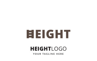 Height Logo Template