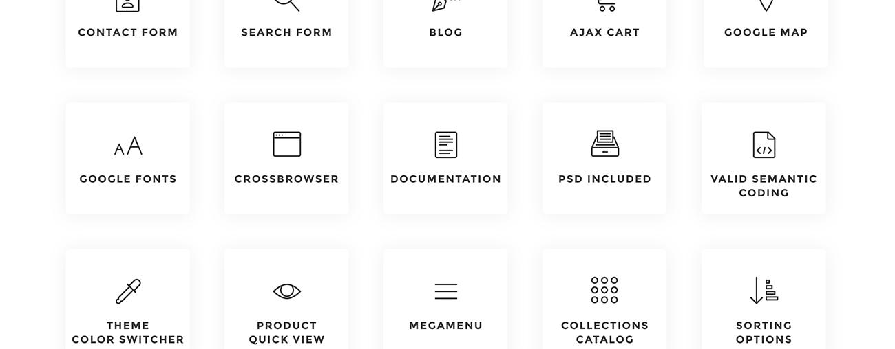 парфюмерный магазин shopify тема