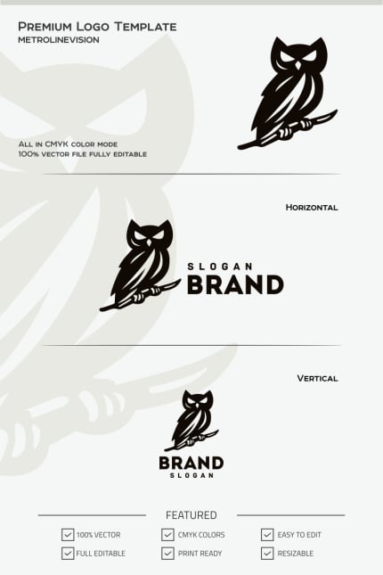 Template #69730 Bird Business Webdesign Template - Logo template Preview