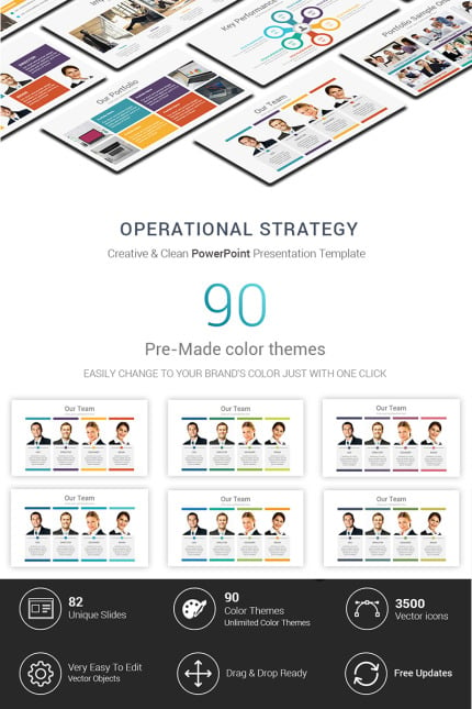 Kit Graphique #69773 Planning Operational Web Design - Logo template Preview