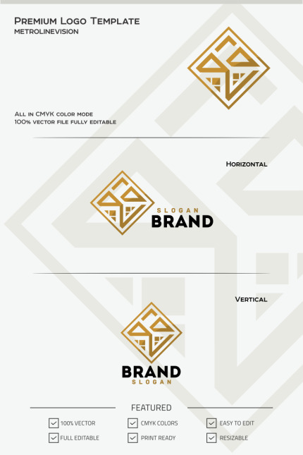 Template #69799 Brand Build Webdesign Template - Logo template Preview