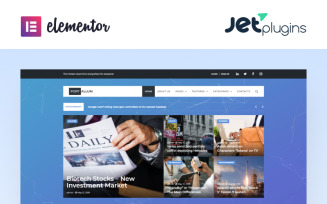 Portallum - Modern Blog Page WordPress Theme